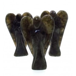 Labradorite Carved Gemstone Angel